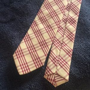 Marc Jacobs Tie Rasberry/cream check